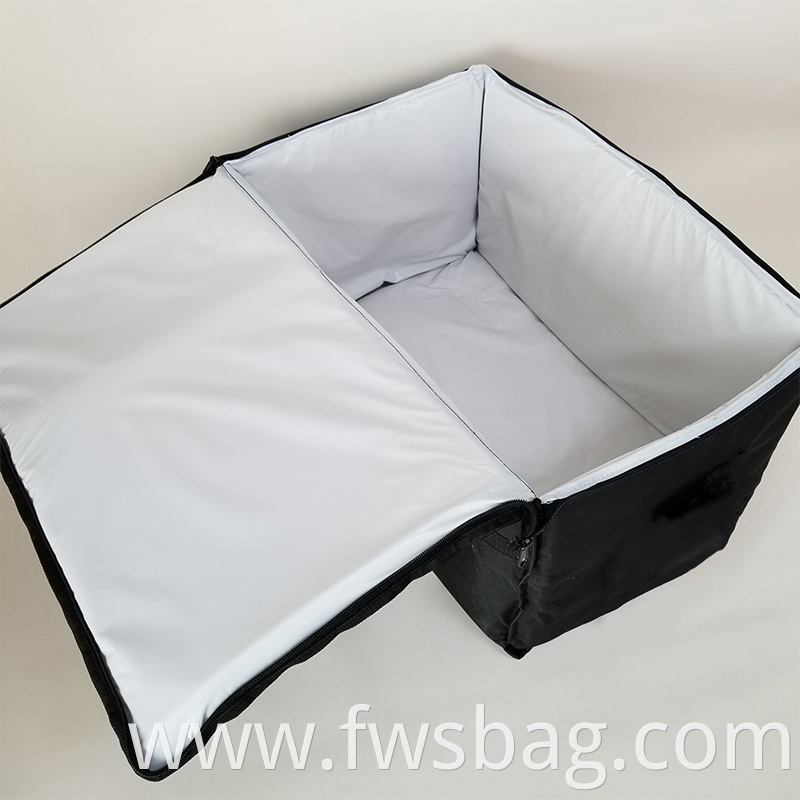 Professional Water Resistant Hot/Cold Thermal Carrier Insulated Commercial Food Delivery Bag food delivery cooler bag